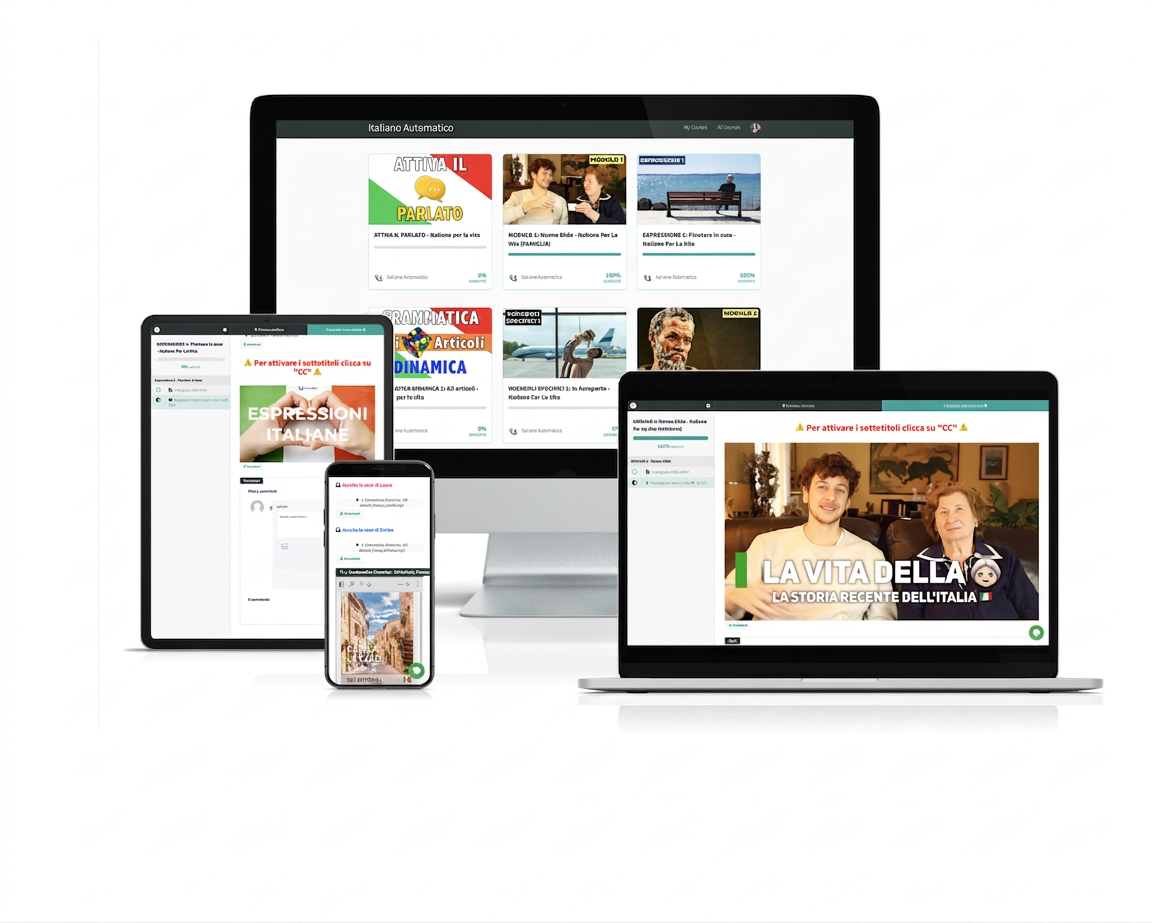 Italiano Per La Vita su desktop, tablet e smartphone